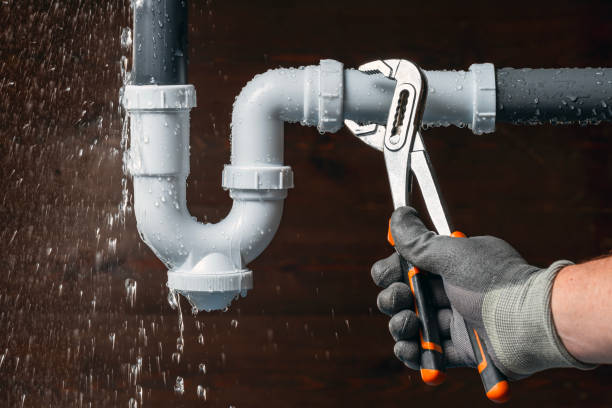 Professional Emergency Plumber technician working in Forestville, MD